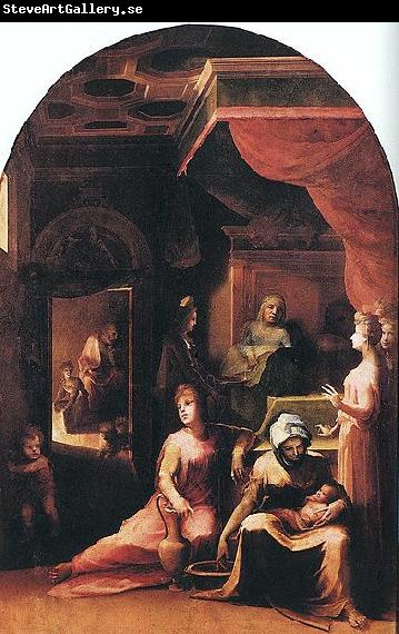 Domenico Beccafumi Birth of the Virgin